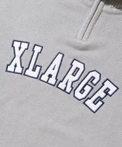 ARCH LOGO HALF ZIP PULLOVER KNIT