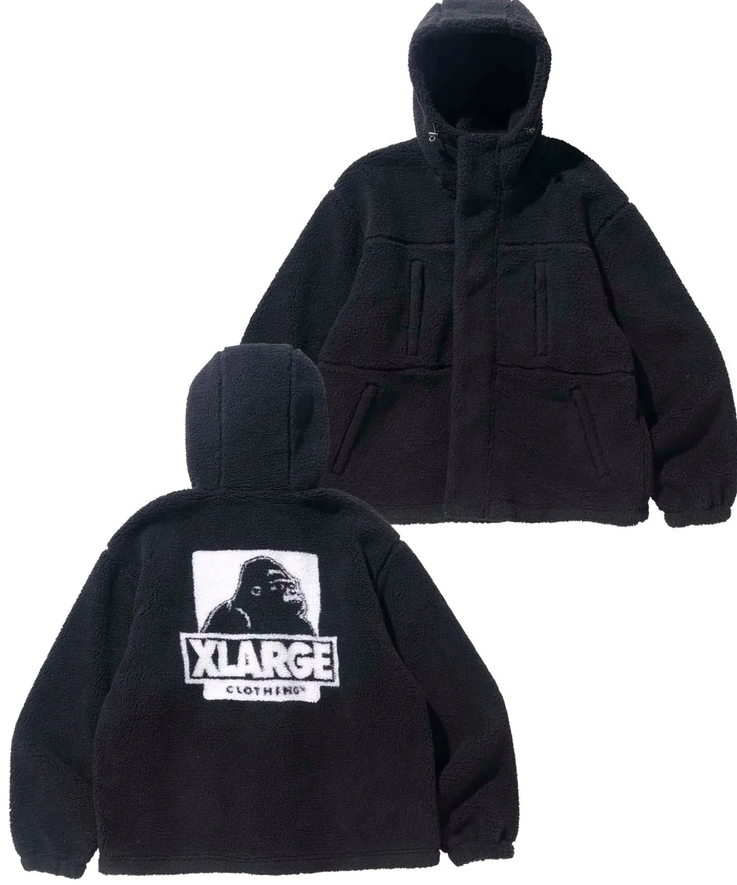 BOA FLEECE ZIP-UP JACKET