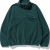 BUTTON-UP FLEECE PULLOVER