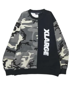 CAMO CREWNECK SWEAT