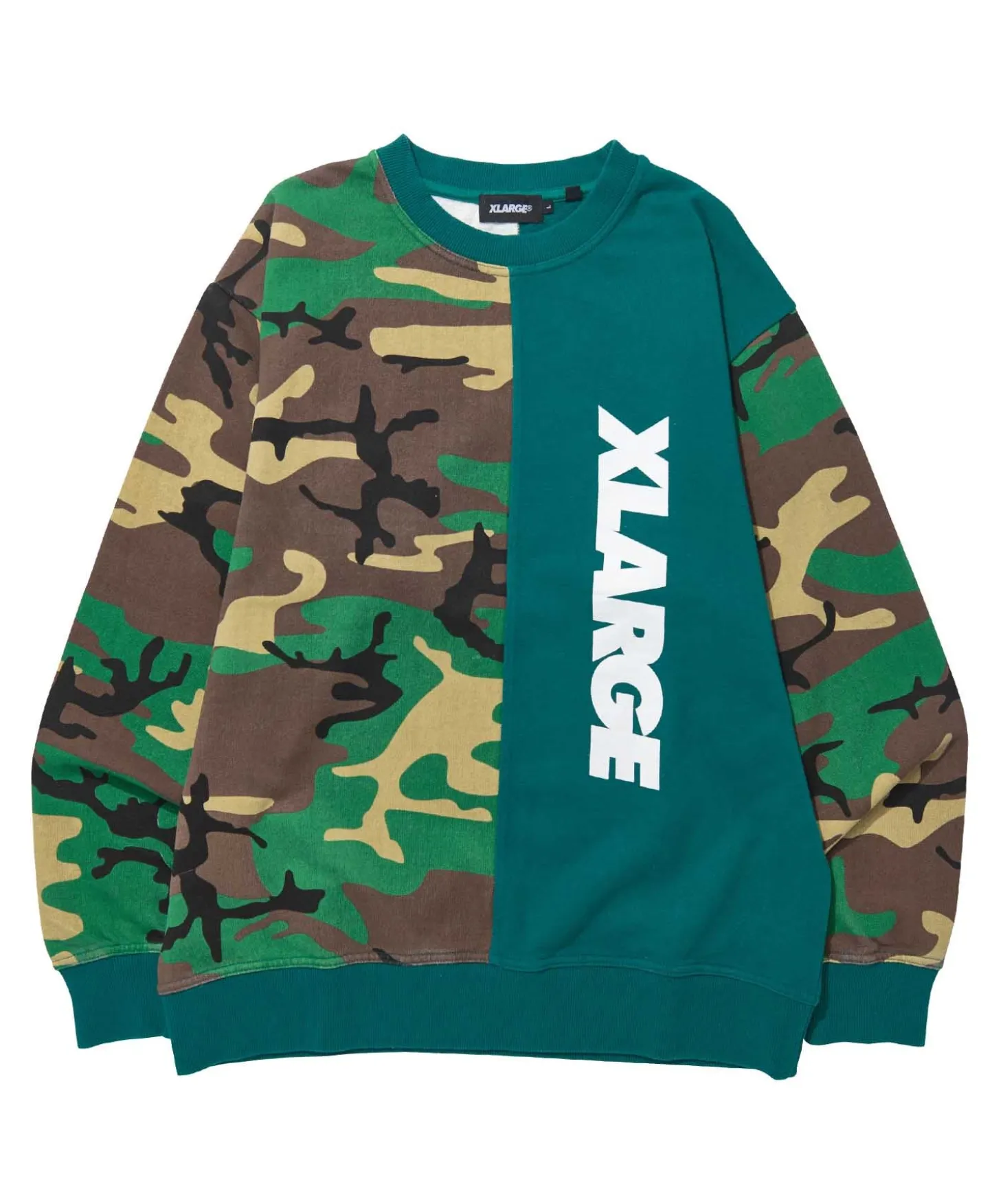CAMO CREWNECK SWEAT