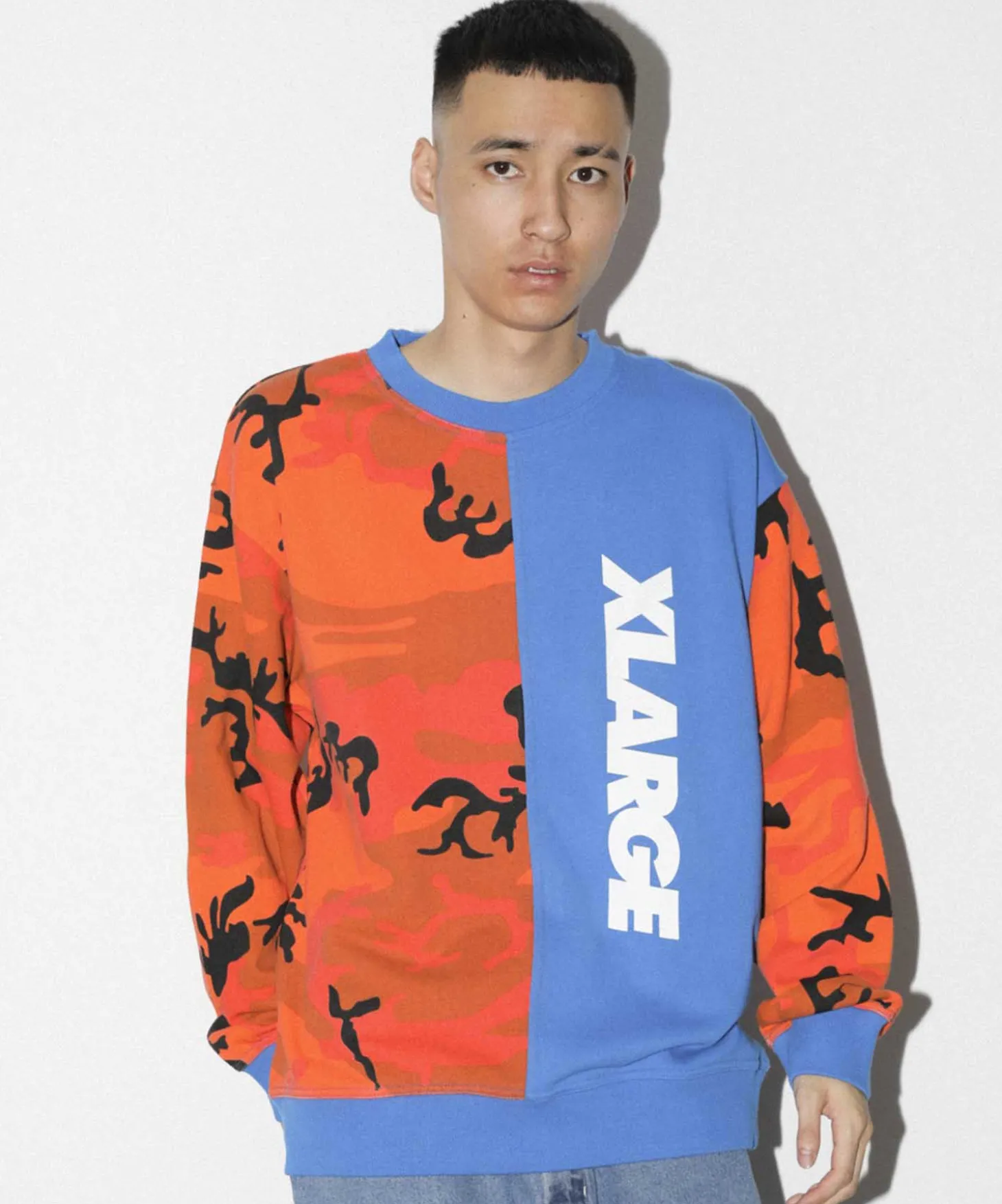 CAMO CREWNECK SWEAT