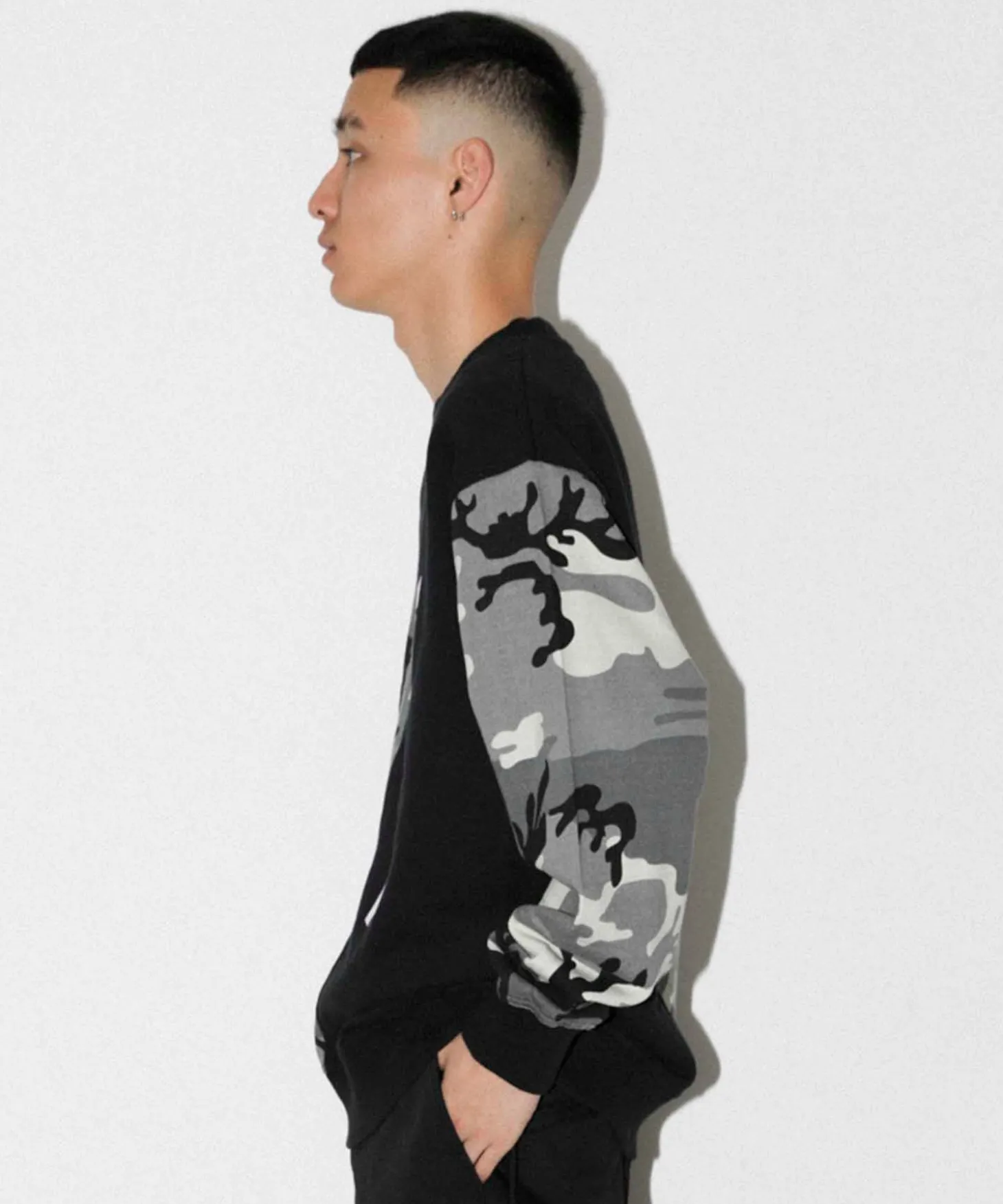 CAMO CREWNECK SWEAT
