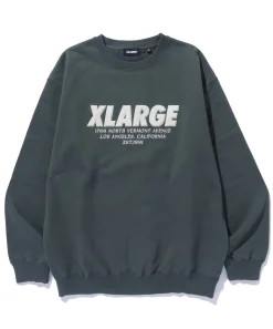 CHENILLE LOGO CREWNECK SWEATSHIRT