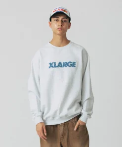 CHENILLE STANDARD LOGO CREWNECK SWEATSHIRT
