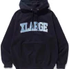 COLLEGE LOGO HOODED SWEATSHIRT