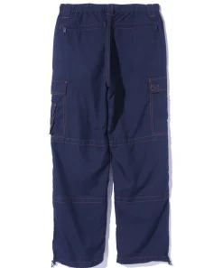 CONTRAST STITCH CARGO PANTS