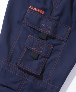 CONTRAST STITCH CARGO PANTS