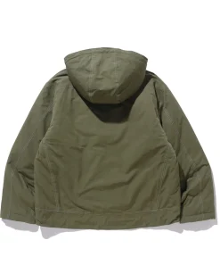CONTRAST STITCH HOODED JACKET