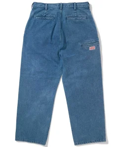 DENIM TRUCKER PANT