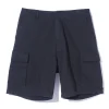 EMBROIDERED LOGO CARGO SHORT PANTS