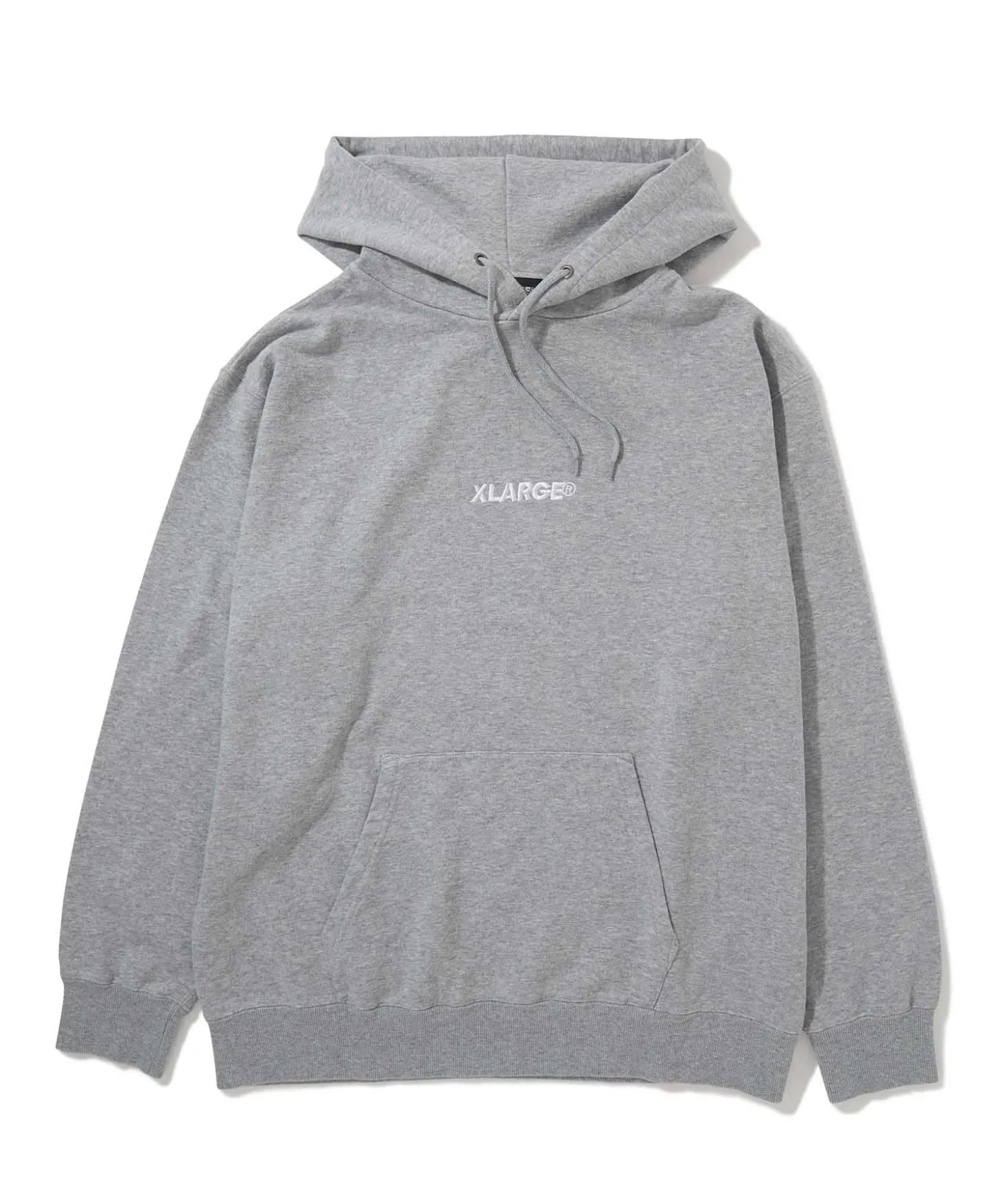 EMBROIDERY STANDARD LOGO PULLOVER HOODED SWEAT
