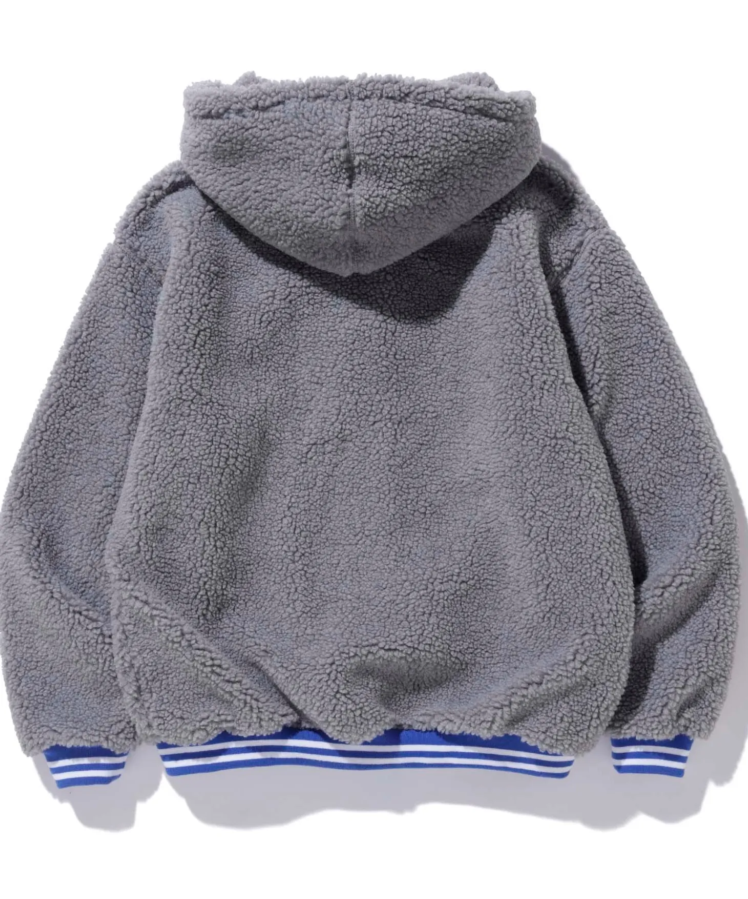 HALF ZIP BOA HOODIE