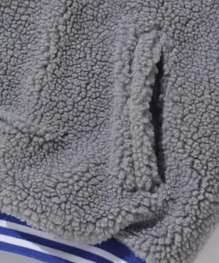 HALF ZIP BOA HOODIE