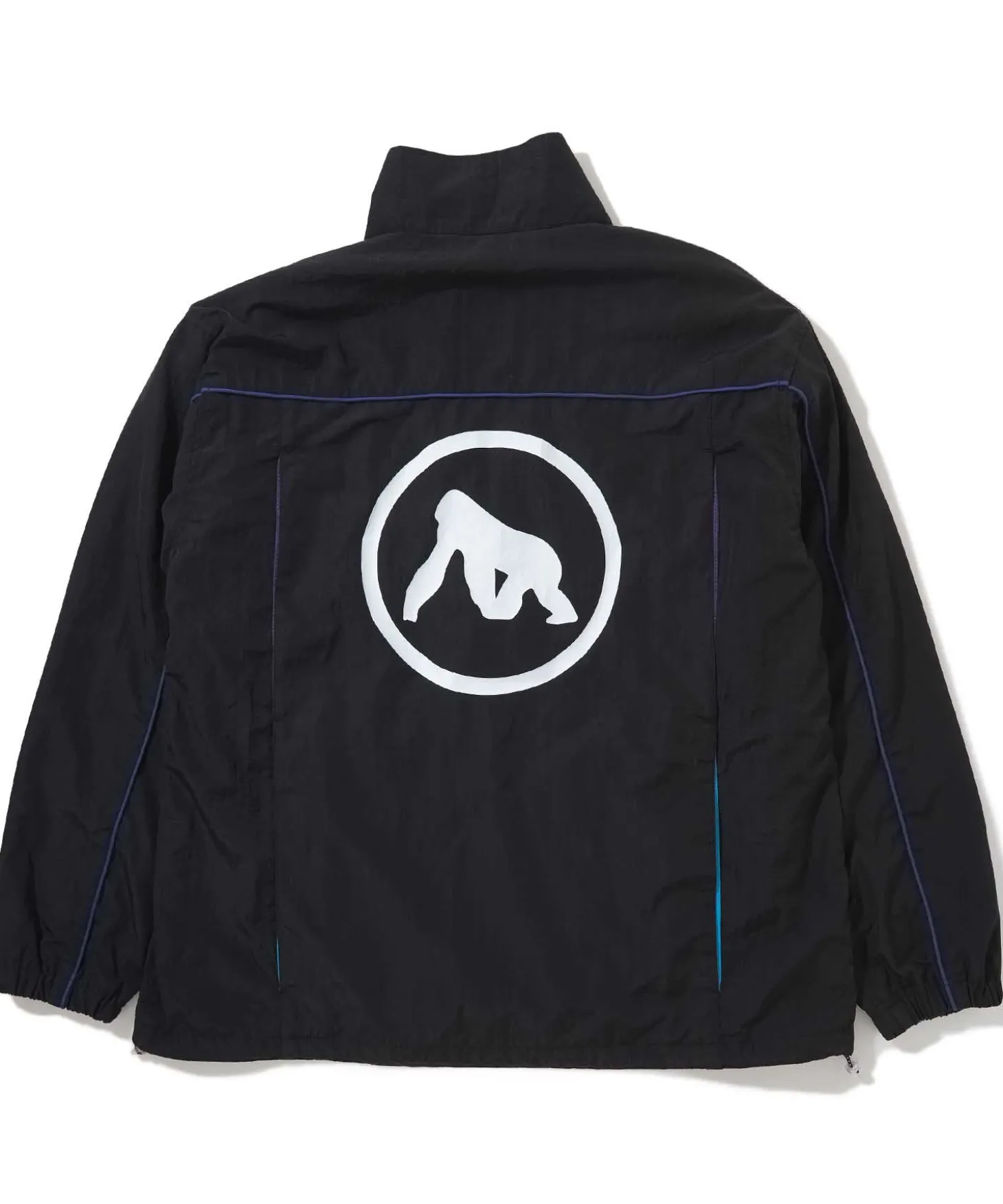 HALF ZIP NYLON PULLOVER JACKET