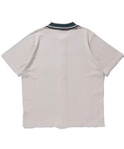 LINE KNIT S/S SHIRT