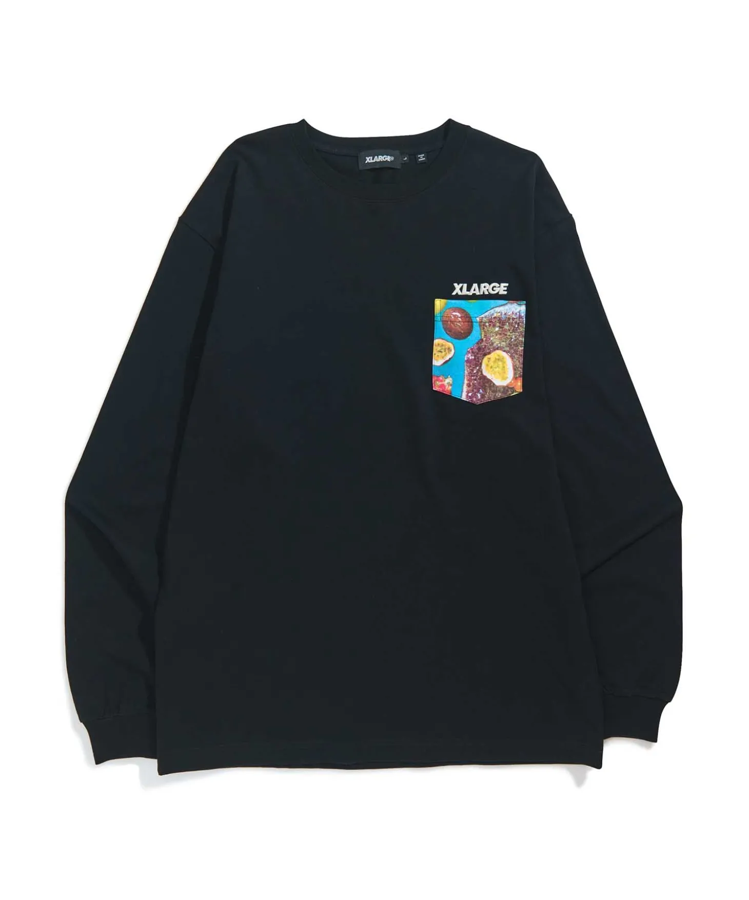 L/S INGREDIENTS SLANTED OG POCKET TEE