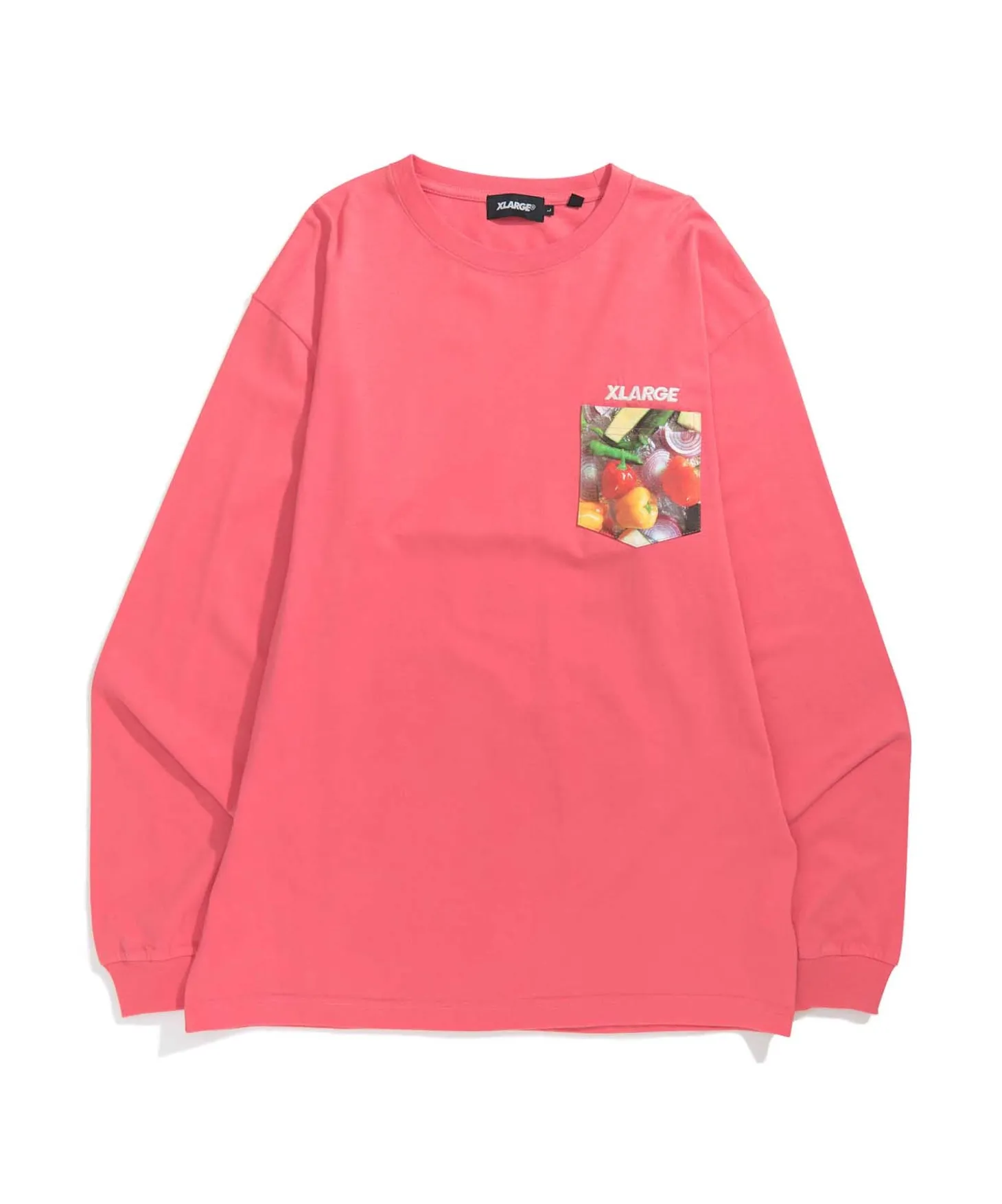 L/S INGREDIENTS SLANTED OG POCKET TEE