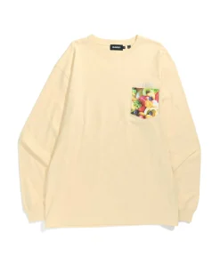 L/S INGREDIENTS SLANTED OG POCKET TEE