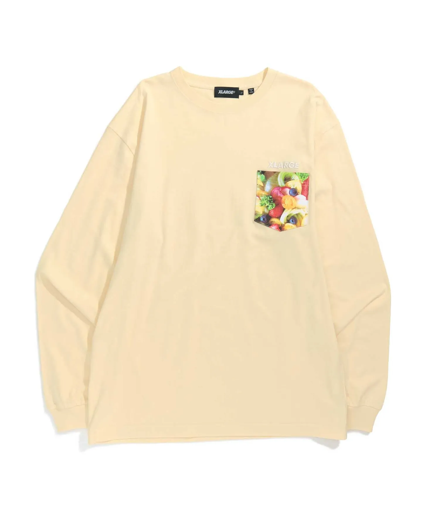 L/S INGREDIENTS SLANTED OG POCKET TEE