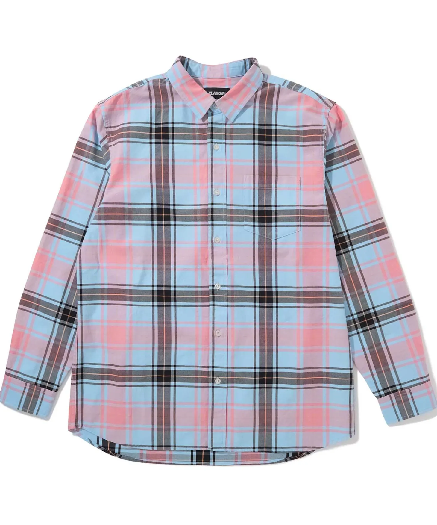 L/S PLAID PATTERN SHIRT