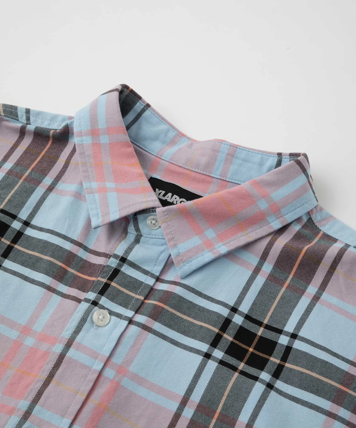 L/S PLAID PATTERN SHIRT