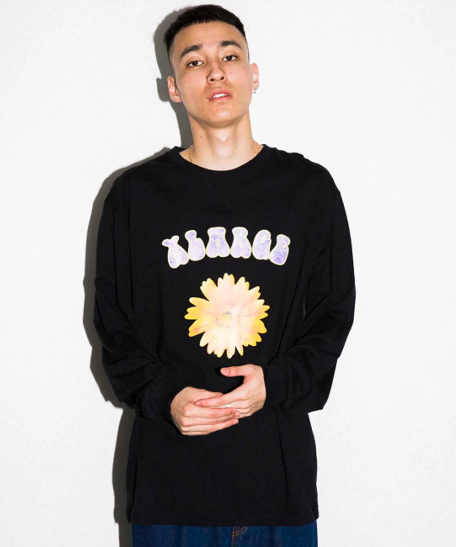 L/S TEE FLOWER