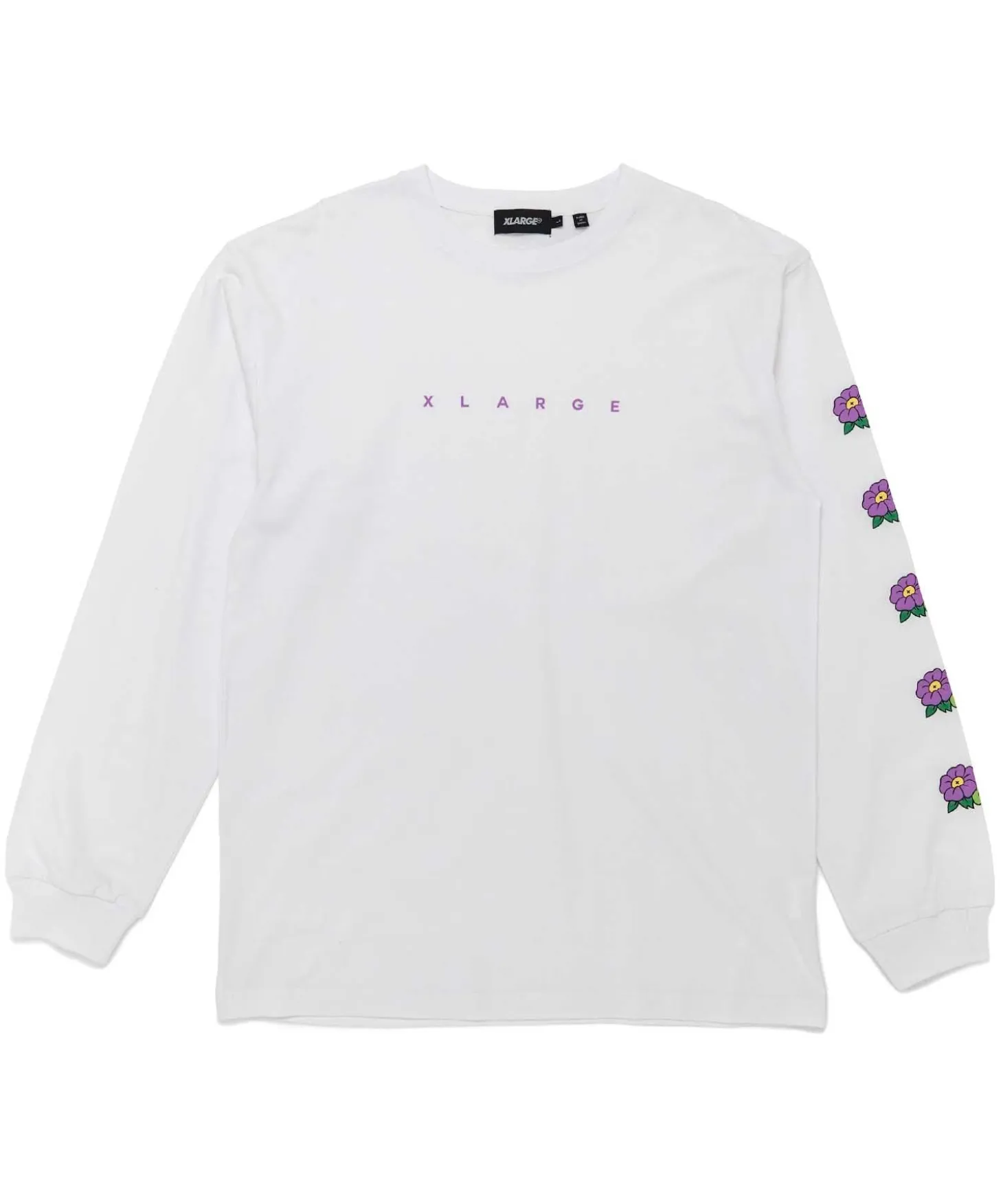 L/S TEE FLOWER LOGO