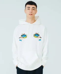 MARRIAGE BLUE PULLOVER HOODED SWEAT