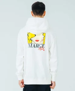 MARRIAGE BLUE PULLOVER HOODED SWEAT