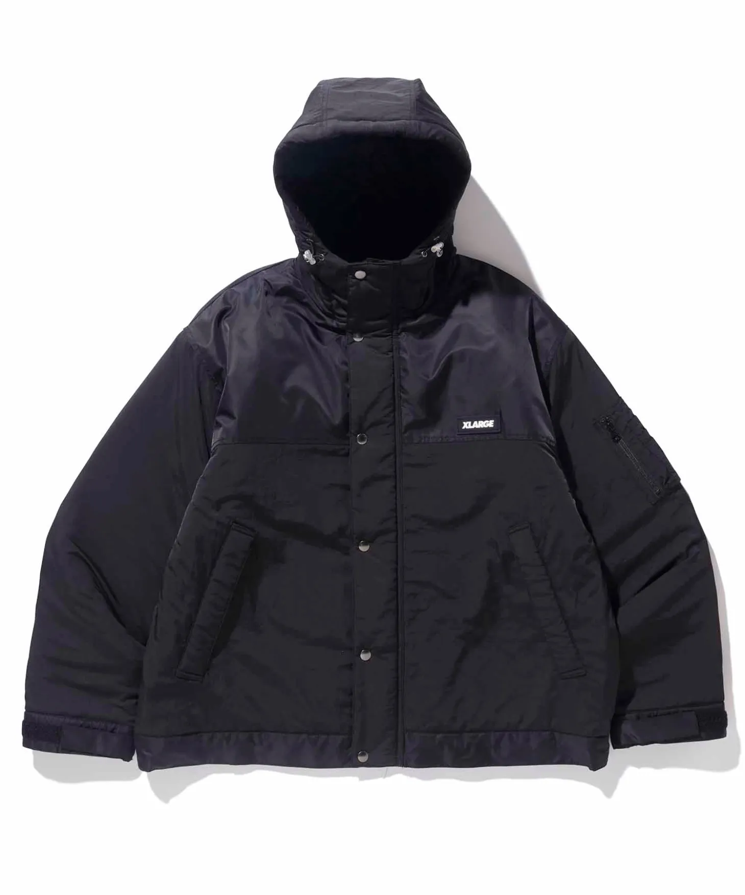 NYLON HOODED JACKET