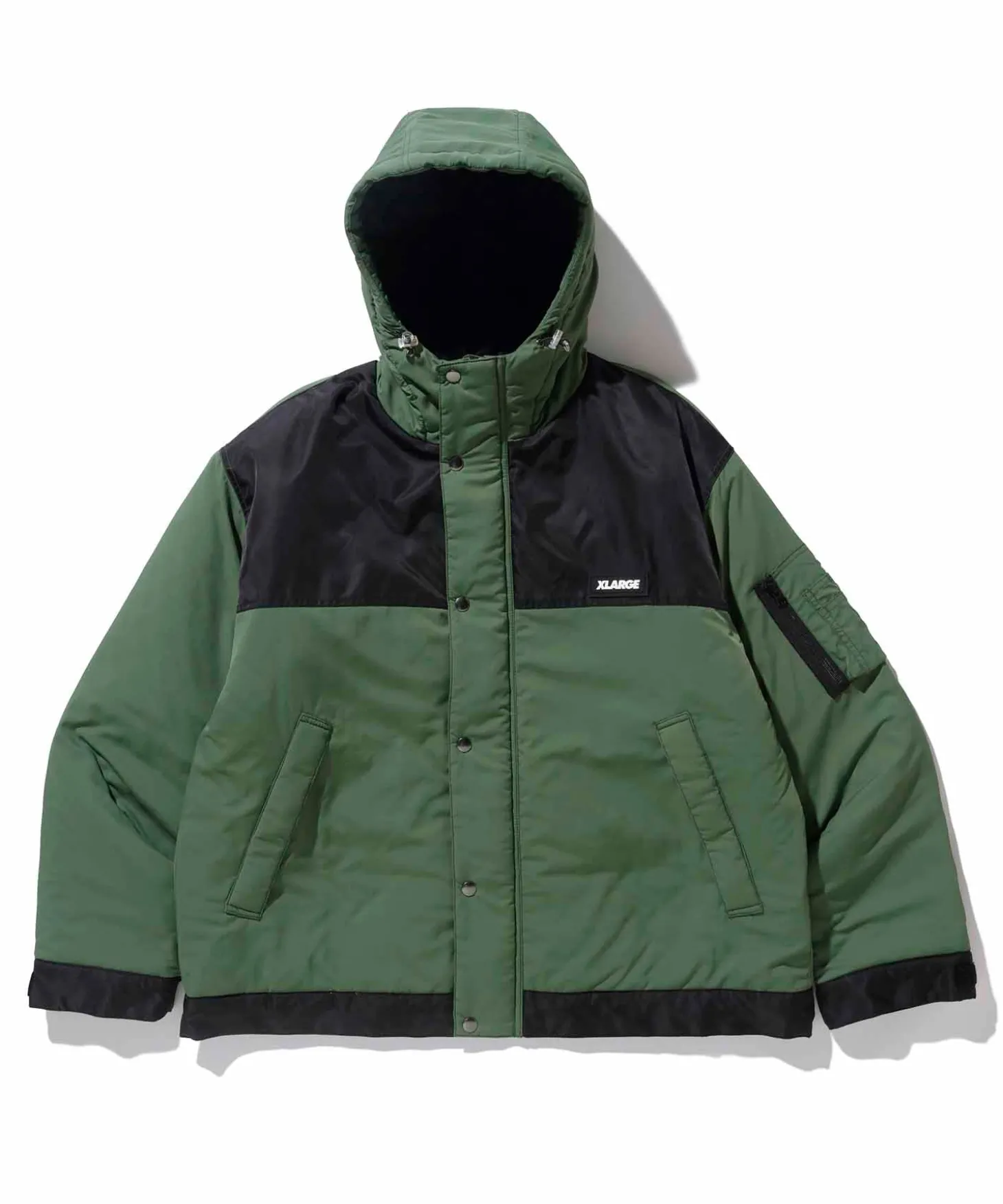 NYLON HOODED JACKET