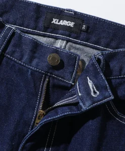 OLD ENGLISH LOGO DENIM PANTS