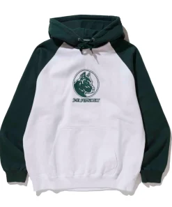 PITBULL RAGLAN HOODED SWEATSHIRT