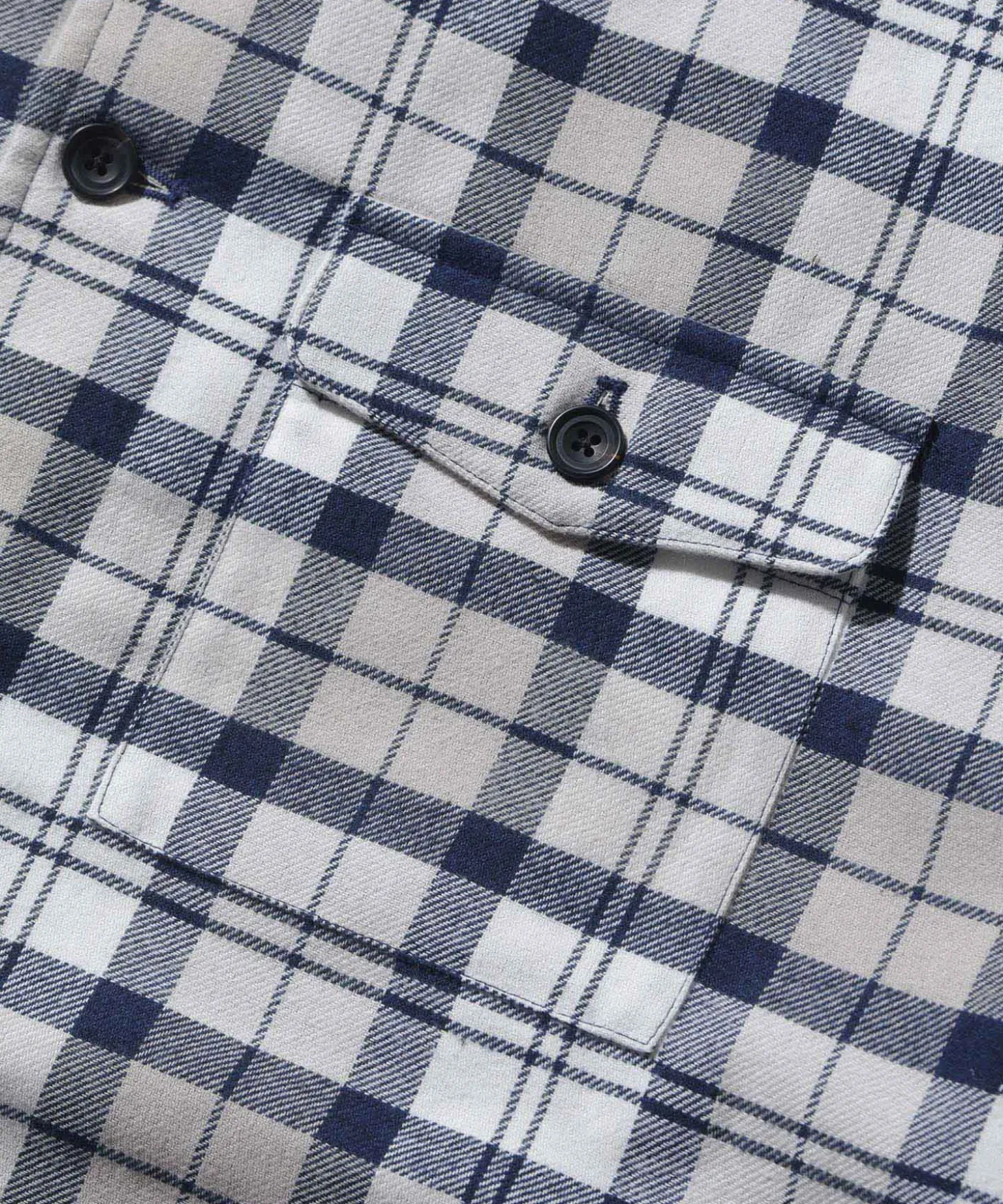 QUILTED CHECK SHIRT JACKET