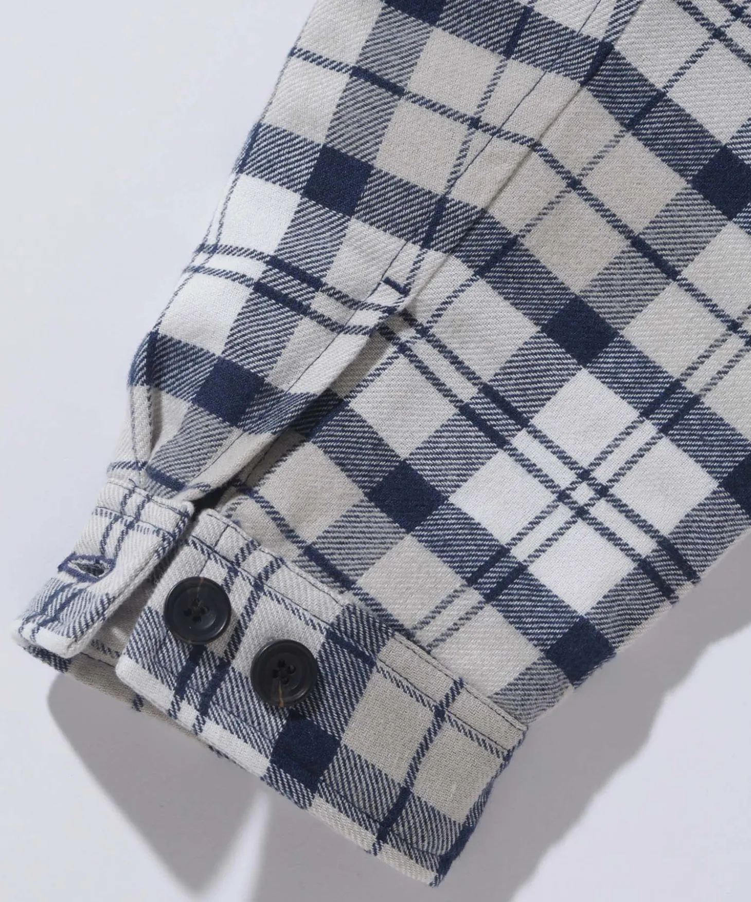 QUILTED CHECK SHIRT JACKET