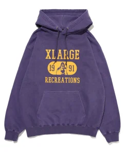 RECREATIONS PIGMENT DYED HOODED SWEATSHIRT