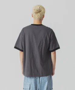 RETRO SCRIPT LOGO RINGER S/S TEE