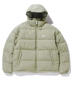 RIPSTOP HOODED DOWN JACKET