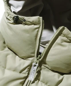 RIPSTOP HOODED DOWN JACKET