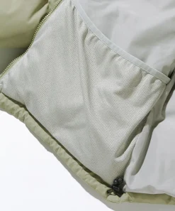 RIPSTOP HOODED DOWN JACKET