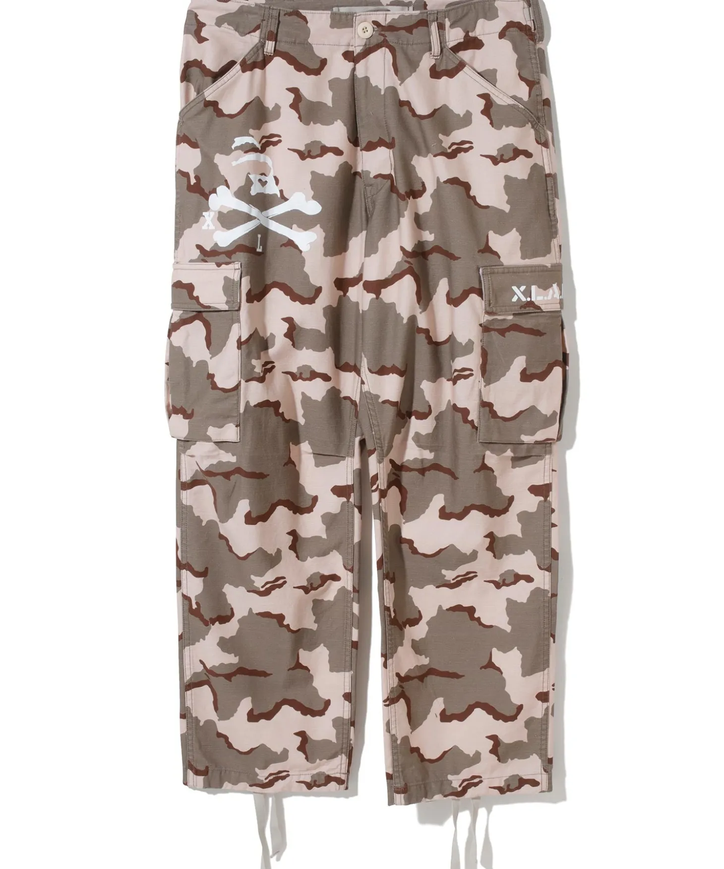 SKULL CAMO CARGO PANTS