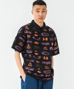 S/S ALLOVER PRINT RUGBY SHIRT