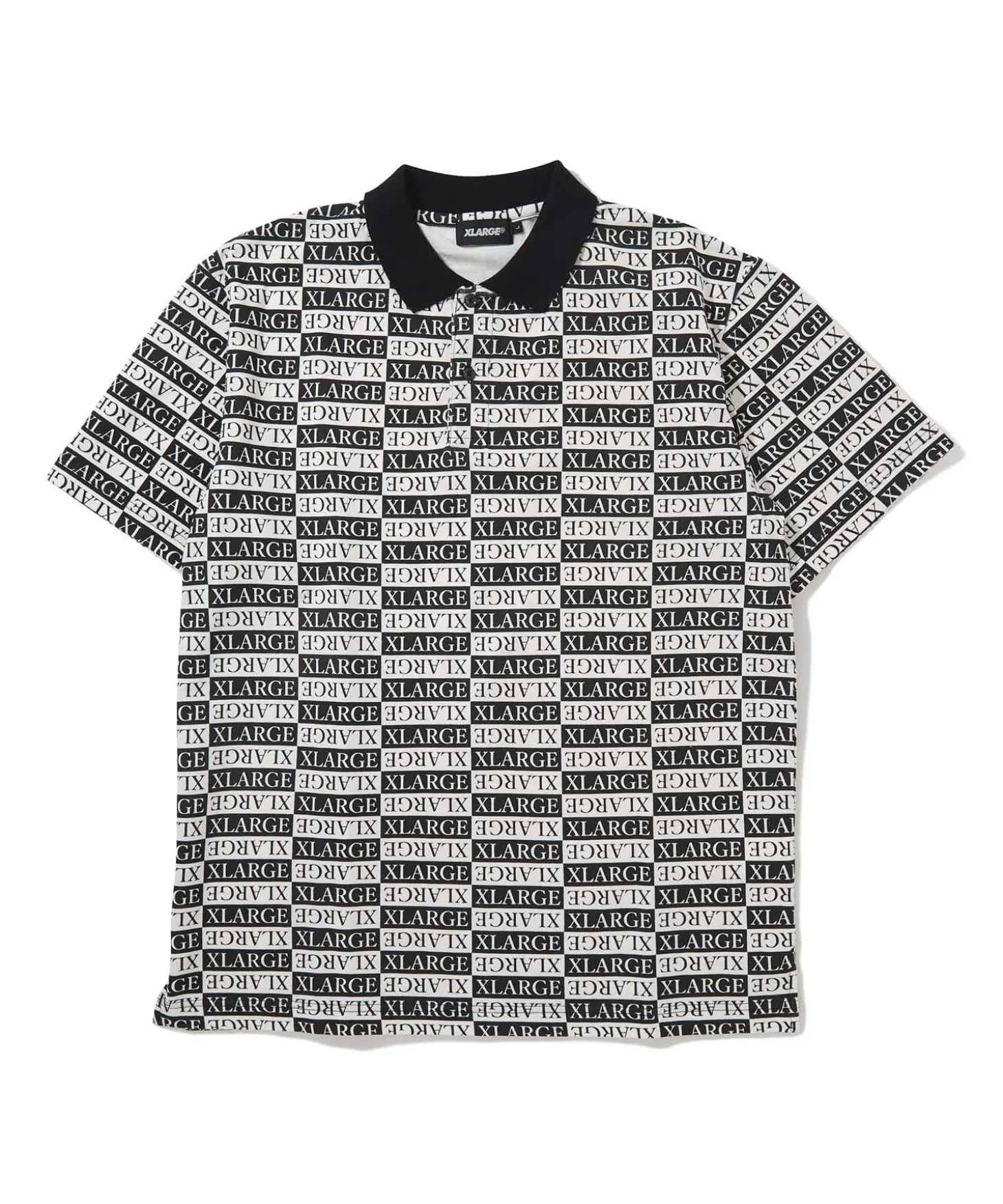S/S ALLOVER PRINTED POLO SHIRT