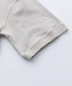 S/S COLORBLOCK HALF ZIP-UP SWEAT