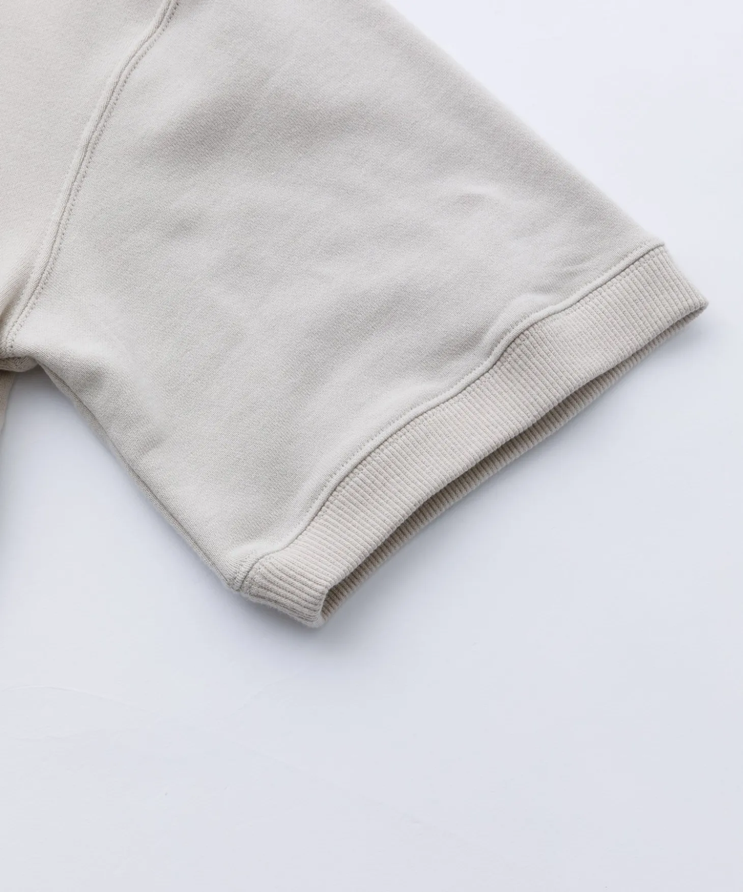 S/S COLORBLOCK HALF ZIP-UP SWEAT