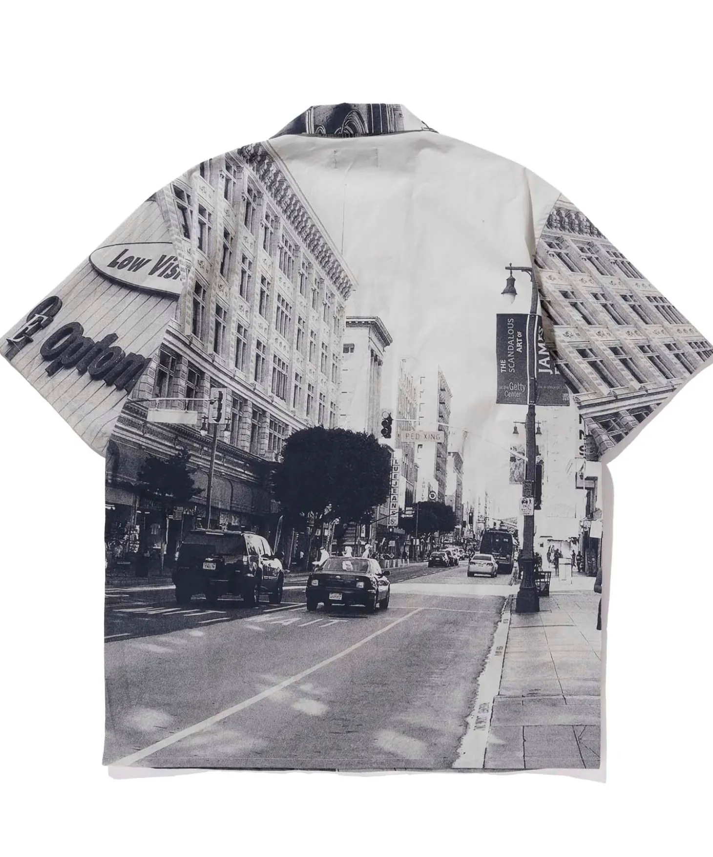 S/S OPEN COLLAR SHIRT