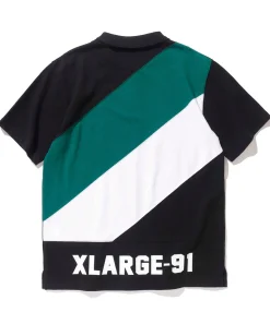 S/S PANELED POLO SHIRT