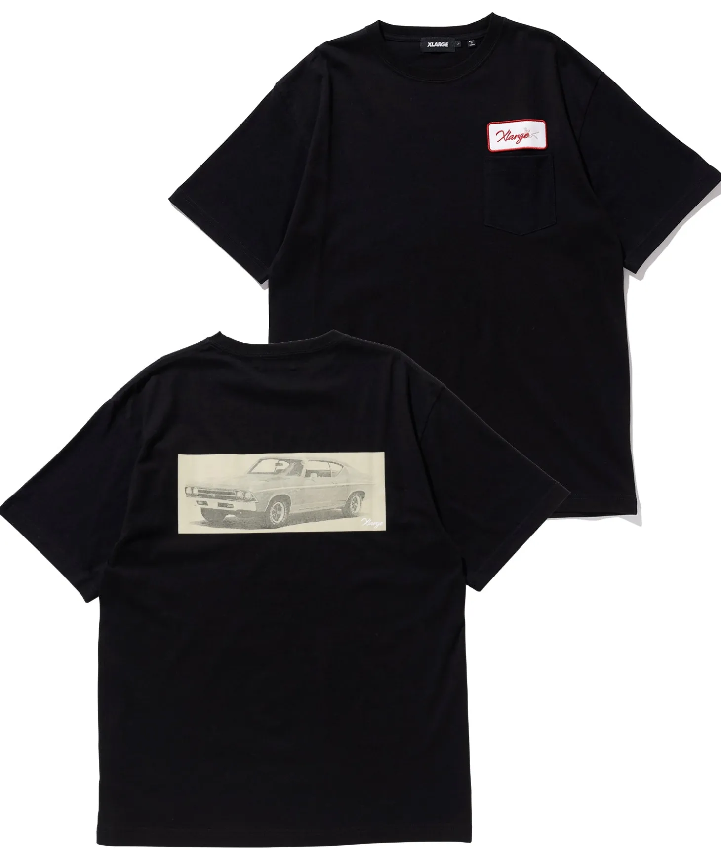 S/S PATCH POCKET TEE