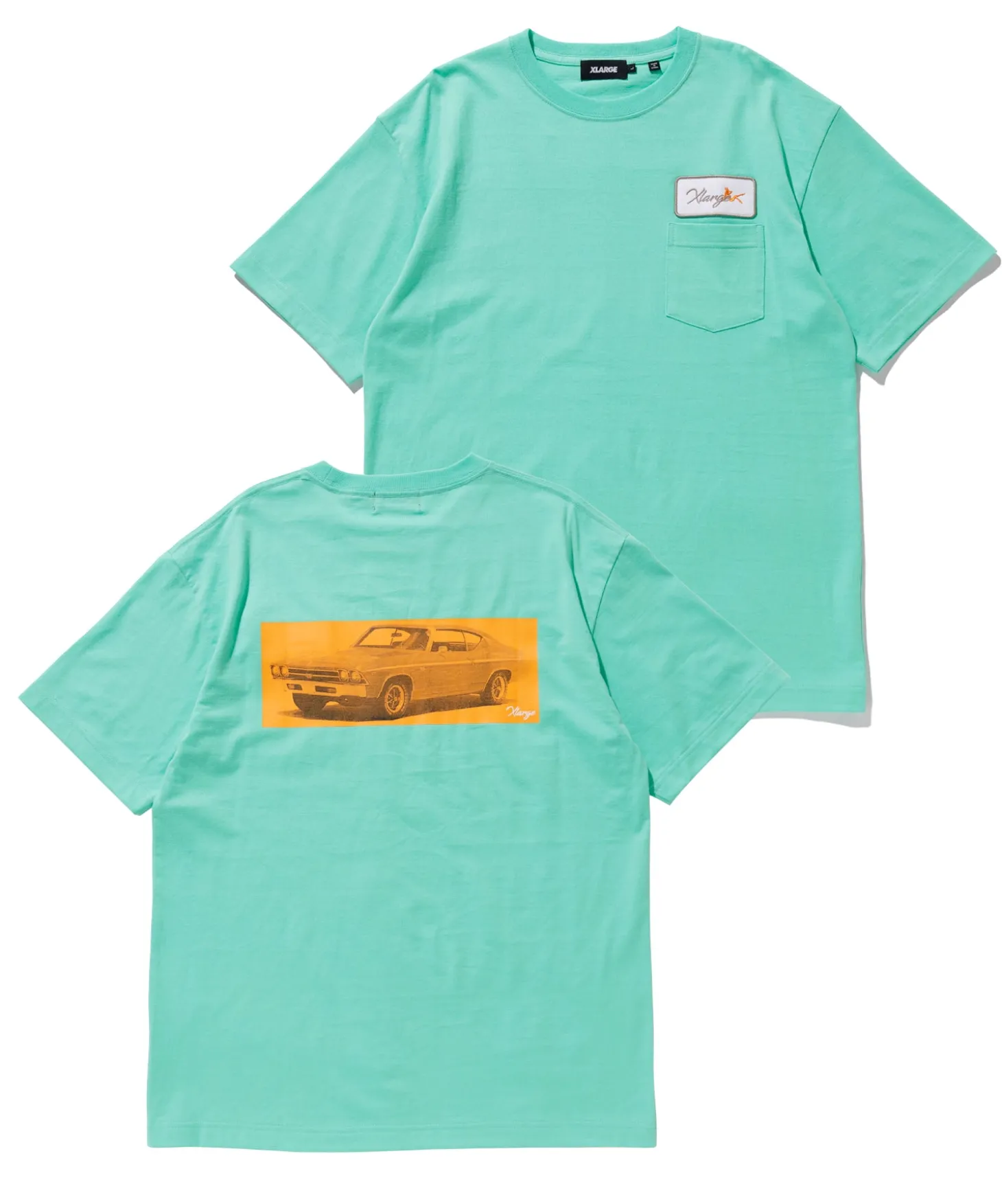 S/S PATCH POCKET TEE